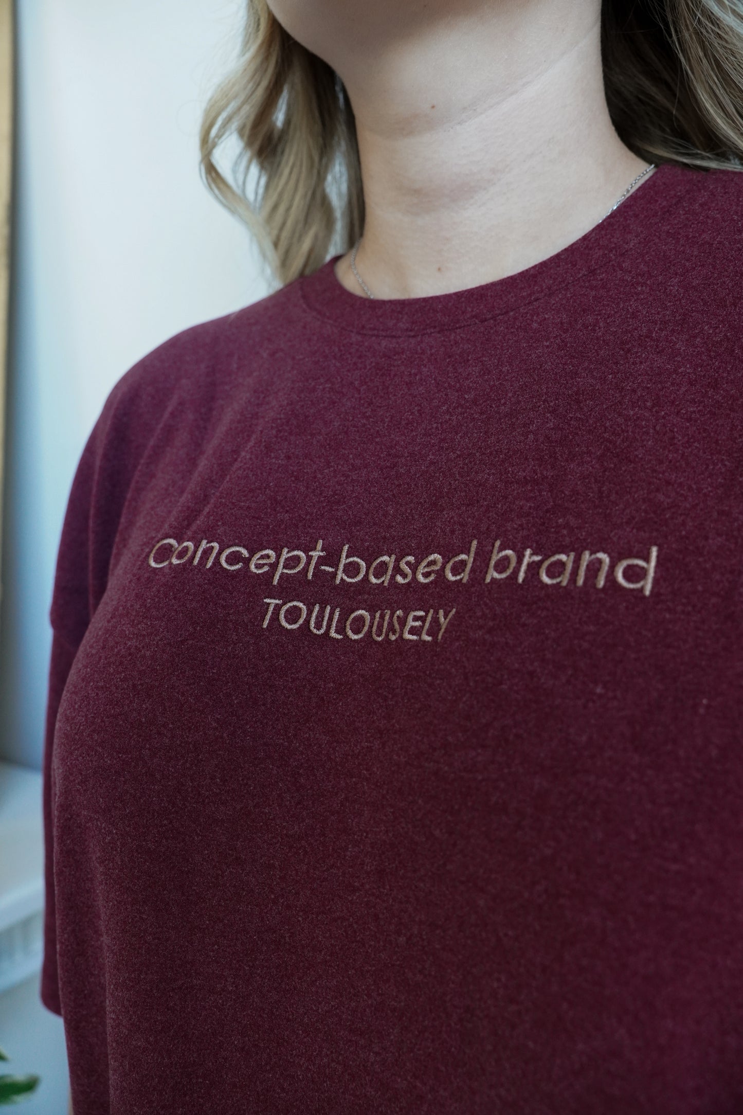 BURGUNDY SOFT T-SHIRTS