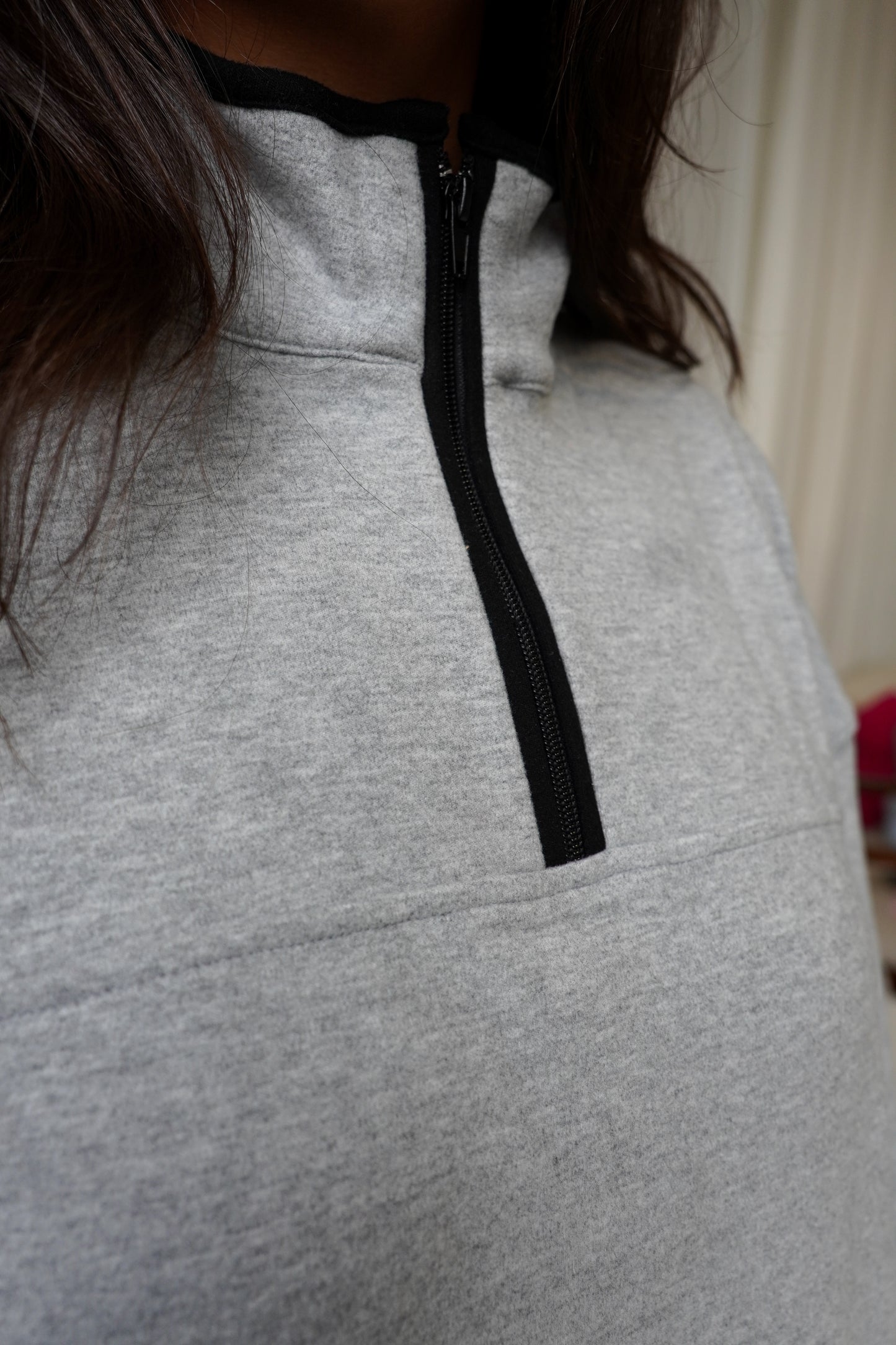 ZIP-UP DOUX GRIS - HUG