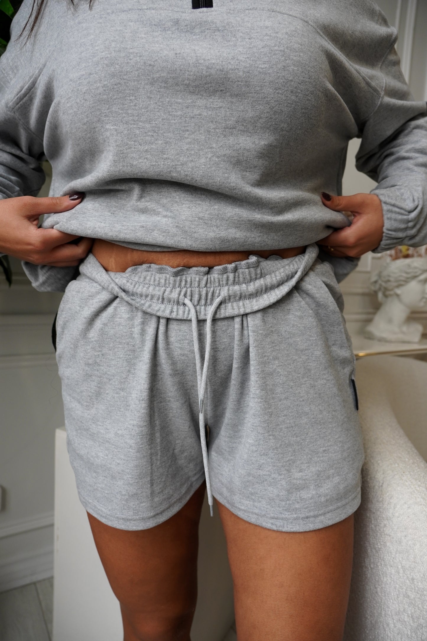 SHORT DOUX GRIS - HUG