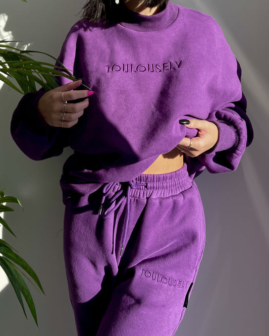 PURPLE JOGGERS