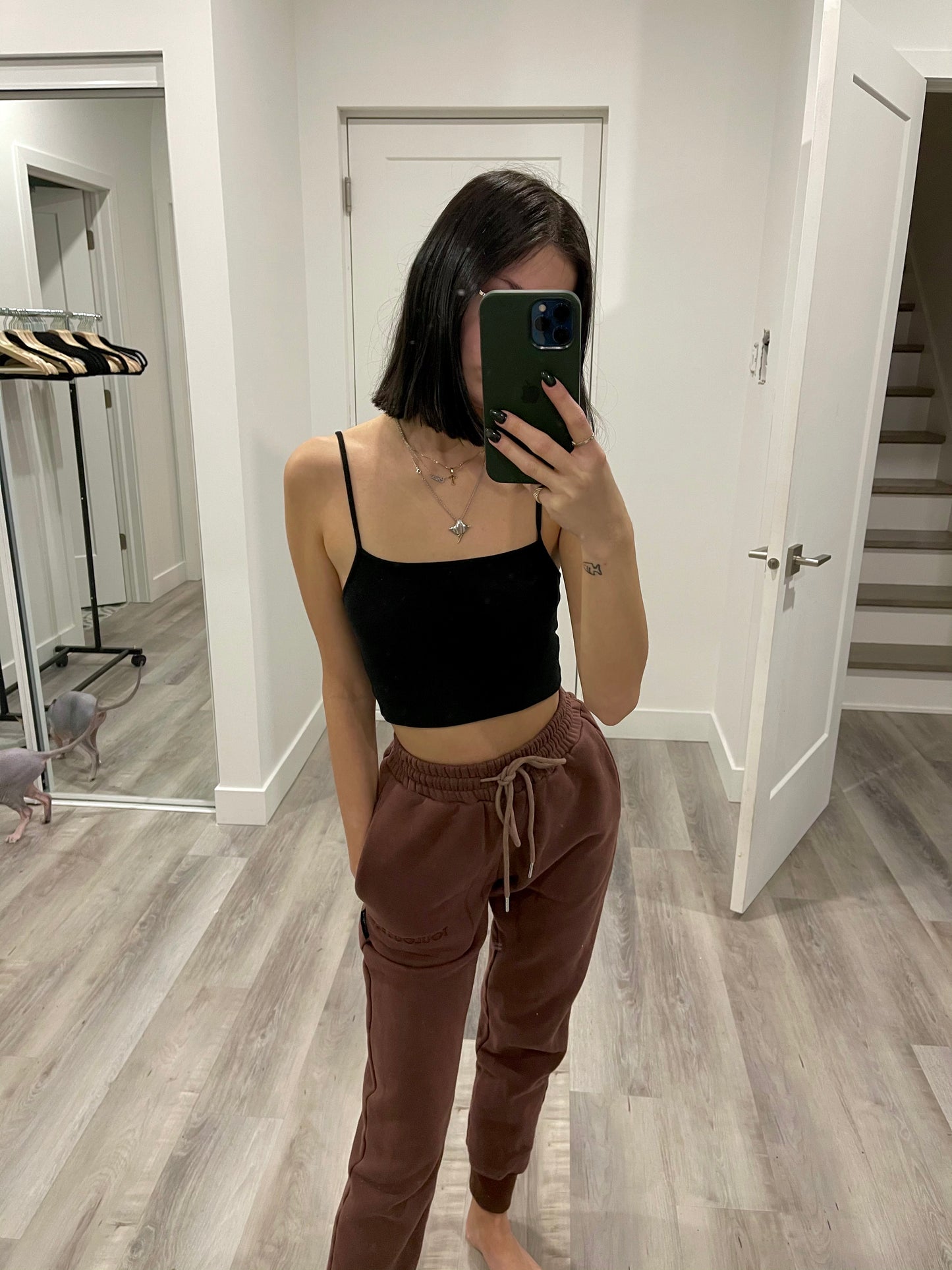 BROWN JOGGERS