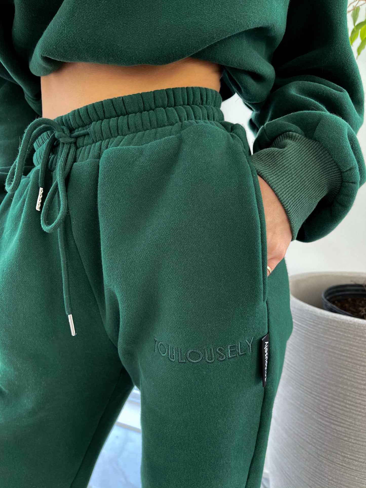 FOREST GREEN JOGGERS